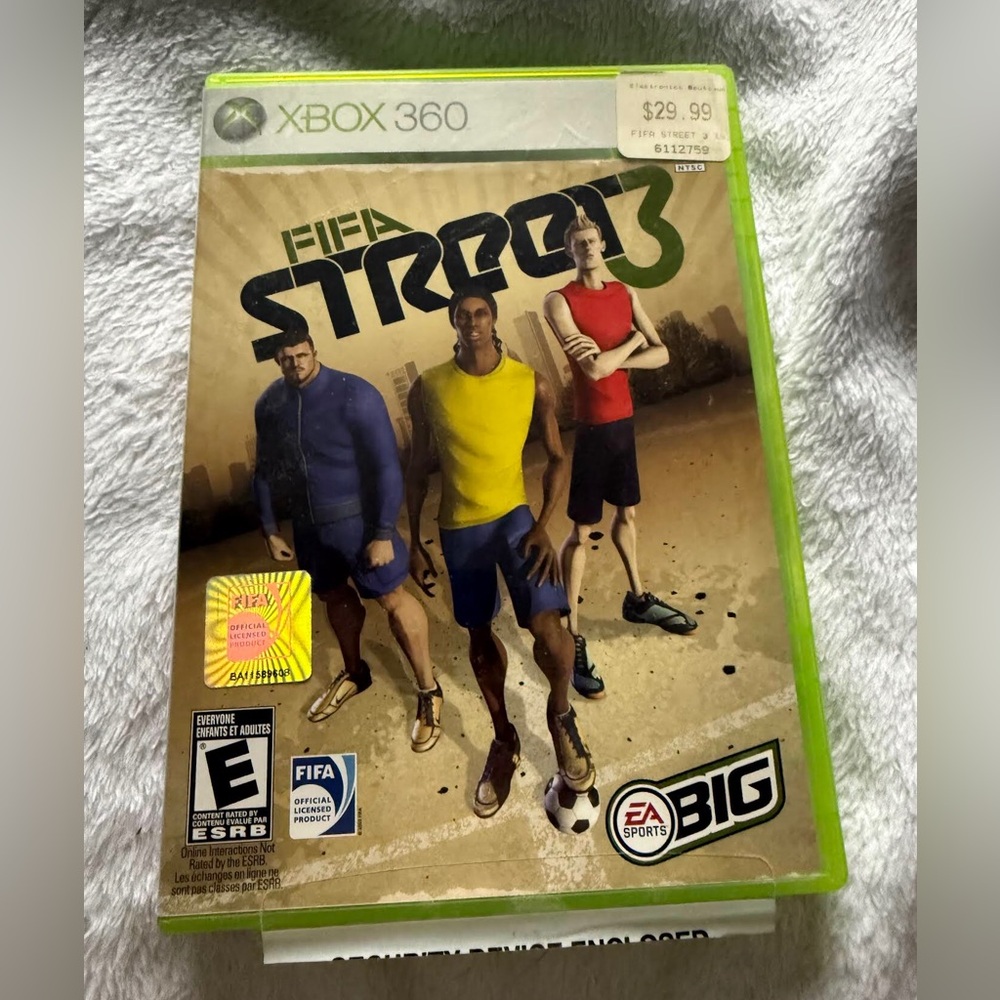 Xbox 360  FIFA Street 3 Xbox 360 - Yellow/Green Cover